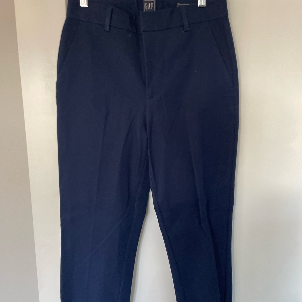 GAP Women’s Tall Navy Trousers